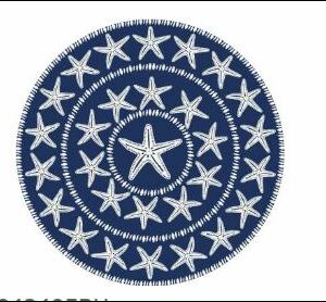 Round Floor Mat 4.75 ft