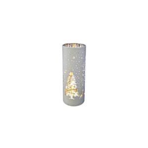 LED Trees cylinder in white
