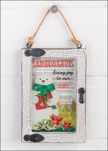 Ornament Granddaughters Bring Joy to our heart