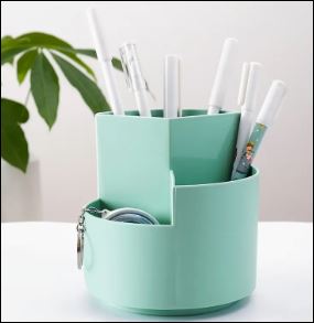 desk organizer  turquoise