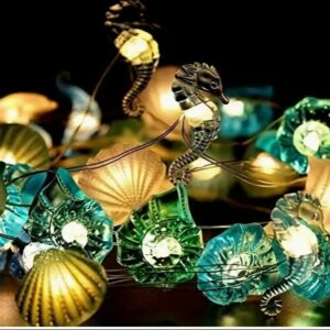 Shell/Seahorse/starfish/conch battery operated lights