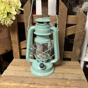 SM GREEN LED LANTERN WITH DIMMER