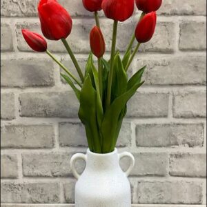 RED tulips 19" Fresh Touch bundle