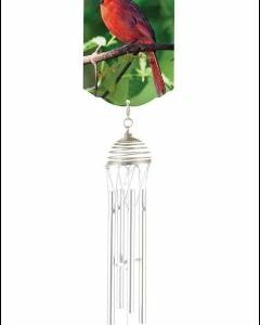 Wind Chime 18"  Cardinal