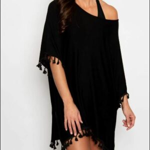 Coverup Fringe Black