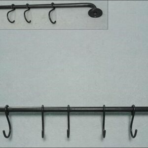 Iron rod with 5 hooks