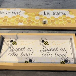 Sweet as can bee Tray  2 tier