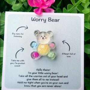 Pocket Hug Worry Bear