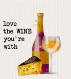 Single Love the Wine Dishcloth