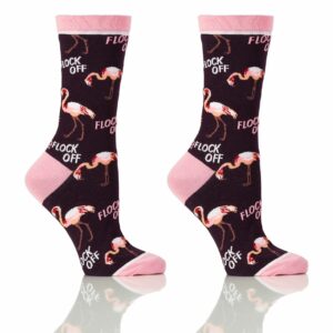 Women's Crew Socks- Flock Off