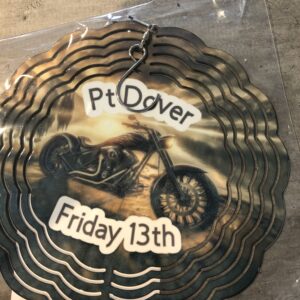 8 in. Wind Spinner Friday 13th