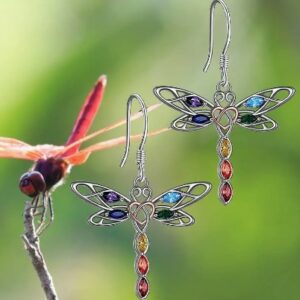 Dragonfly earrings