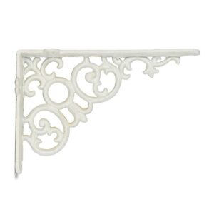 Antique white bracket filigree