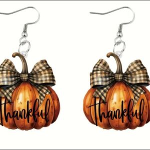 Pumpkin earrings