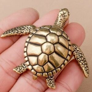 turtle Fashion Brooch gold and silver