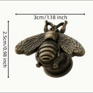 Sm Gold Bee Knob
