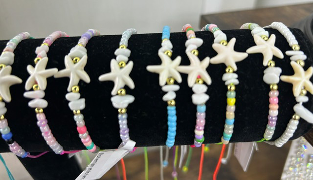 Bohemian style handmade asst bracelets