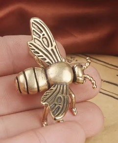 Vintage bee statue
