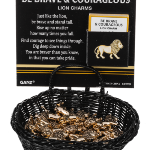 Be Brave & Courageous - Lion Charms
