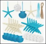 Resin sea shell decorations