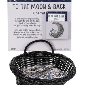I Love You to the Moon and Back Charm