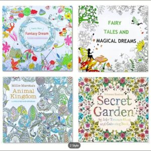 Adult colouring book