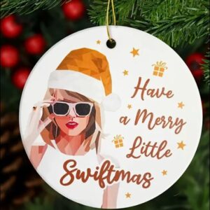 Swiftie Christmas Ornament