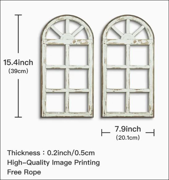 Vintage like farmhouse window - Image 3