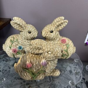 Basket Weave Easter bunnies