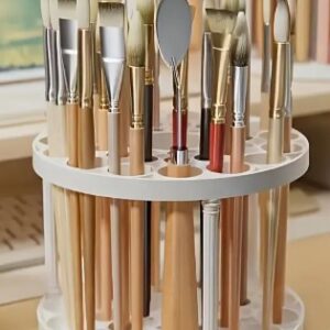Brush holder rotating