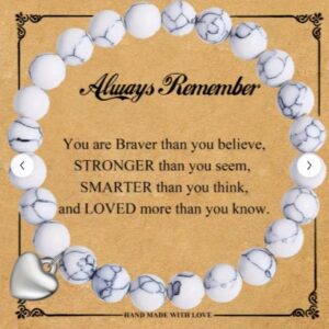 white turquoise Beaded  bracelet