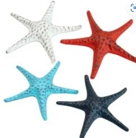 Cast Iron Starfish Med asstd colours