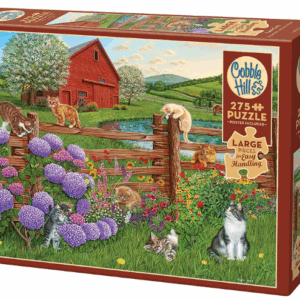 Puzzle FARM CATS 375 PC  EASY HANDLING