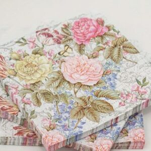 Napkins 20 Floral printed