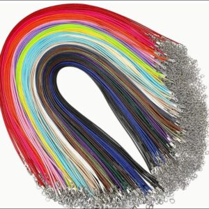 Cord necklace colourful choices