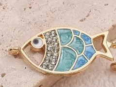 Fish charm for bracelet DIY