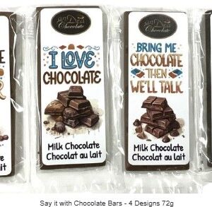 Say it with Chocolate bars