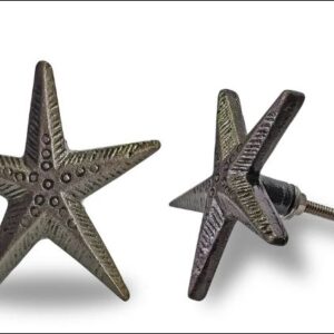 Starfish knobs cast