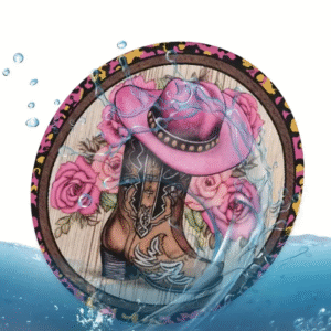 Car Coaster 2PK cowboy boots