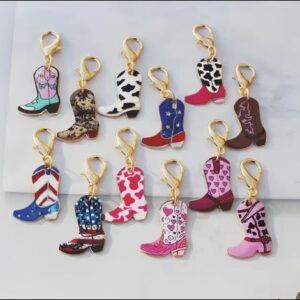 Cowboy hat/boots charm