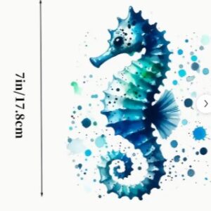 Seahorse Vinyl decal