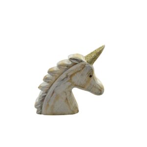 Wood Unicorn Decor