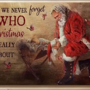 Wooden Merry Christmas unframed 12" x 16"  decor