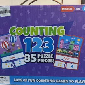 123 puzzle counting set