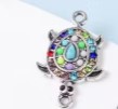 Turtle charm for bracelet /earrings DIY