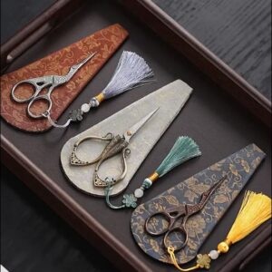 Vintage Copper & Stainless Steel Scissors