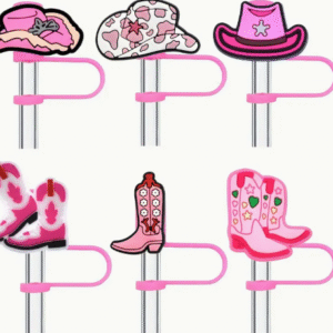 Straw toppers cowboy and boots