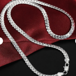 Sterling Silvery Necklace Chain 20-Inch 925