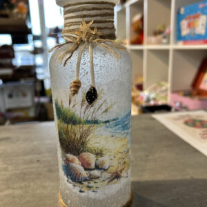 Decoupaged  vases