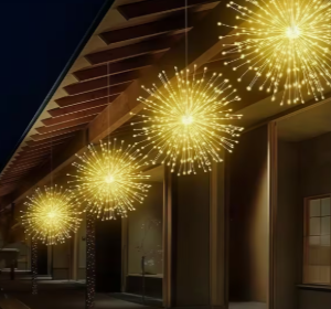 Solar Fireworks lights set 4